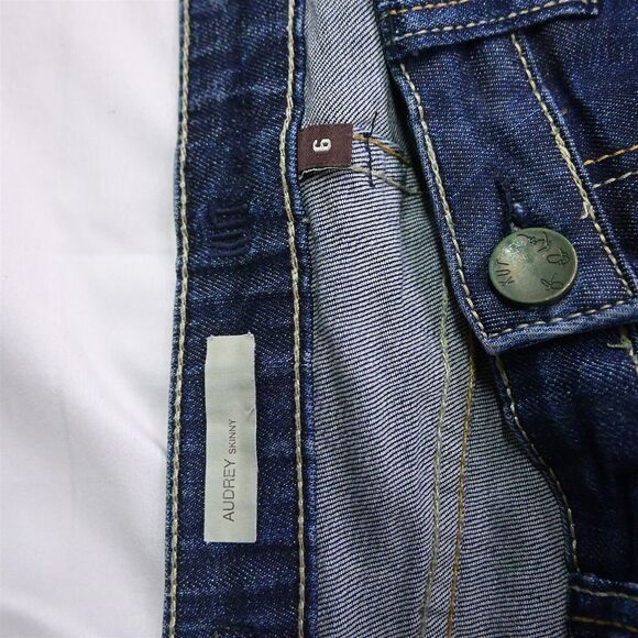 KUT from the Kloth 6 Audrey Skinny Dark Wash Stretch Denim Womens Jeans - Picture 7 of 9